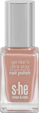 S-he colour&amp;style Gel-like&#39;n ultra stay Nagellack 322/272, 10 ml