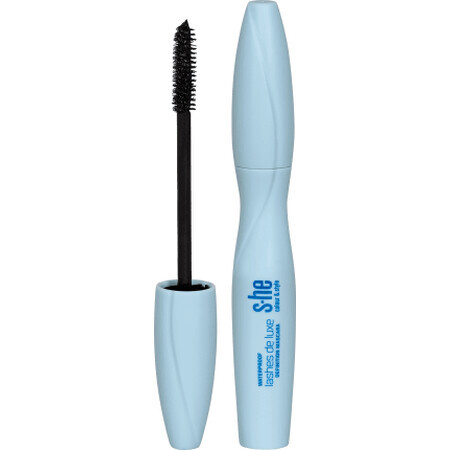 S-he colour&style Lashes de luxe  definition mascara Waterproof Nr. 177/002, 10 ml