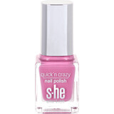 S-he colour&style Ojă quick'n crazy 323/636, 6 ml