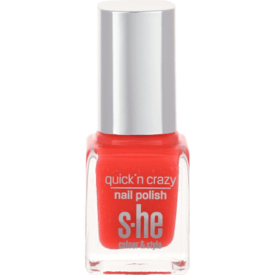 S-he colour&style Ojă quick'n crazy 323/808, 6 ml