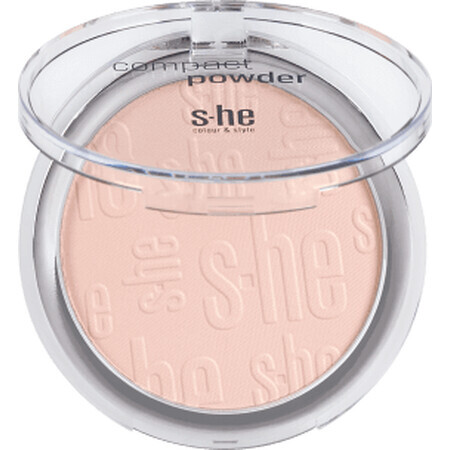 S-he colour&style pudră compactă 175/401, 9 g