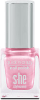 S-he colour&amp;style Quick&#39;n crazy Nagellack 323/625, 6 ml