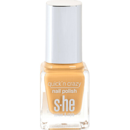 S-he colour&style Quick'n crazy lac de unghii 323/812, 6 ml