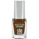 S-he colour&style Quick'n crazy lac de unghii 323/814, 6 ml