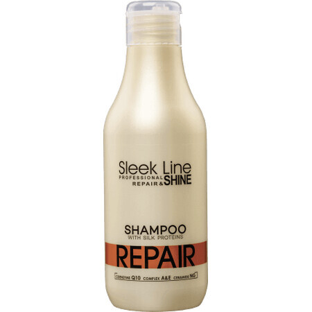 SLEEK LINE Șampon reparator pentru păr deteriorat, 300 ml