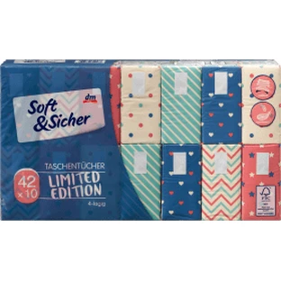 Soft&amp;Sicher White nasal wipes, 420 pcs