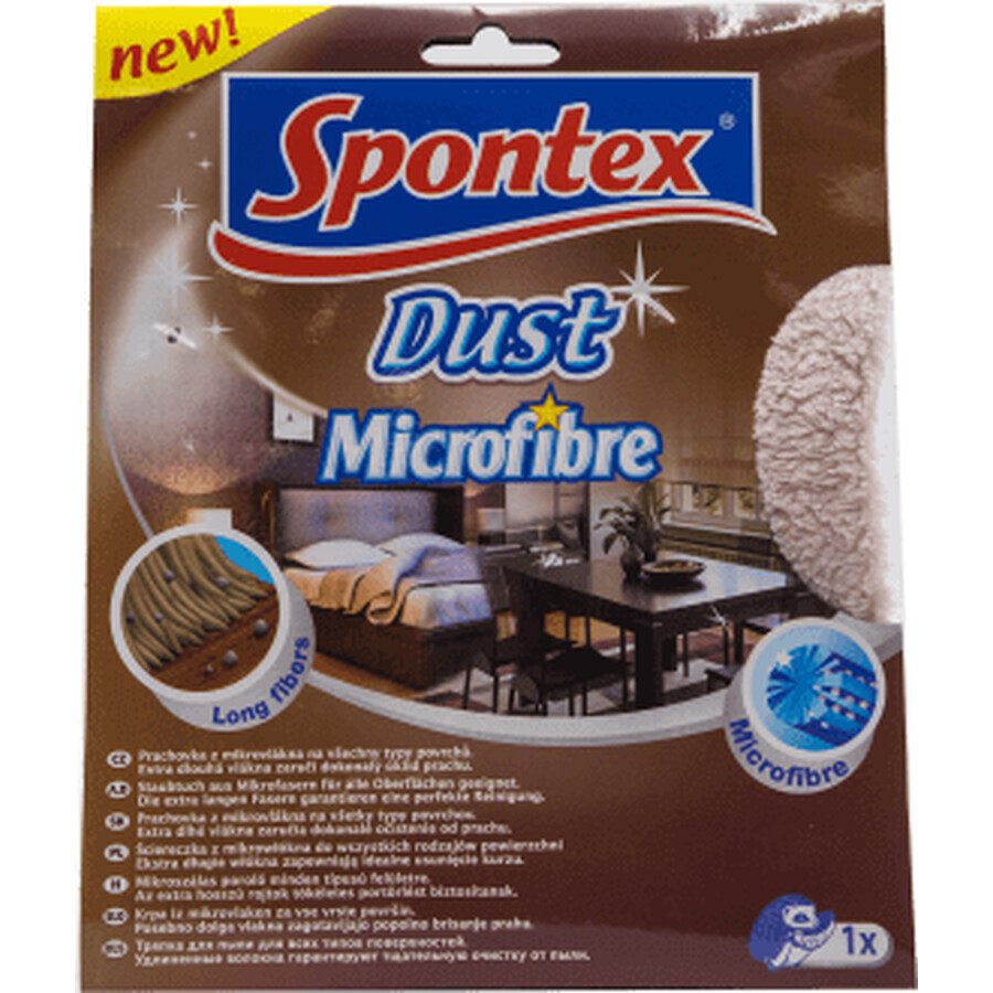 Spontex Lavetă microfibra antipraf, 1 buc