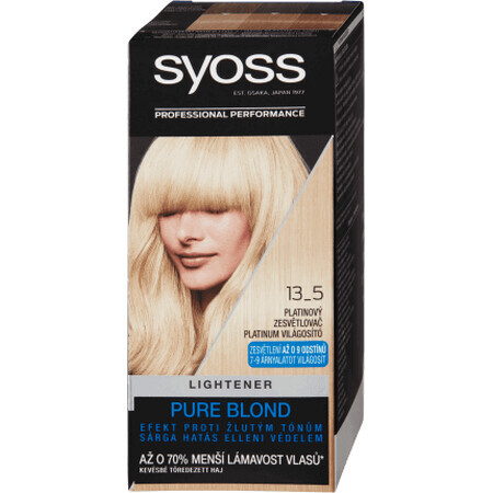 Syoss Color Dauerhafte Haarfarbe 13-5 Platin-Bleiche, 1 Stück
