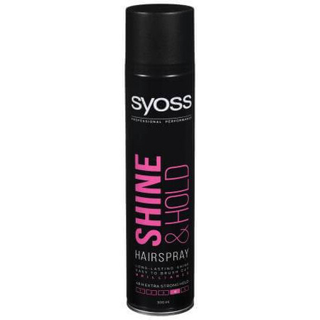 Syoss Fixativ Shine & Hold, 300 ml