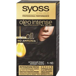 Syoss Oleo Intense Permanent hair dye without ammonia 1-10, 1 piece