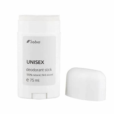 Deodorant-Stick unisex 100% natürlich alkoholfrei, 75 ml, Sabio