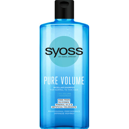 Syoss Shampoo für normales bis dünnes Haar, 440 ml