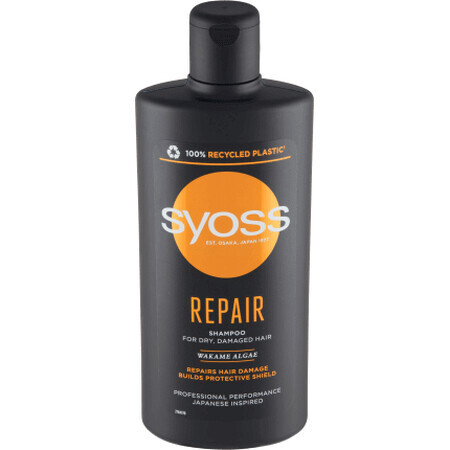 Syoss Șampon pentru păr uscat sau deteriorat, 440 ml