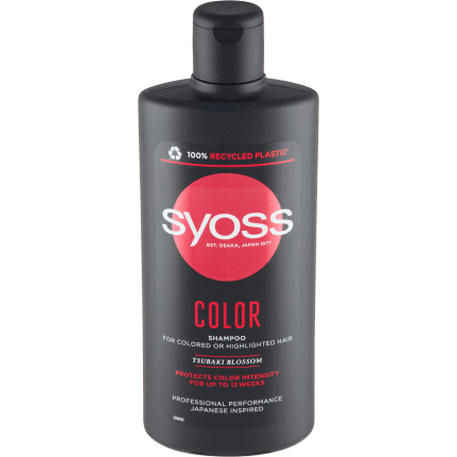 Syoss Șampon pentru păr vopsit sau cu șuvițe, 440 ml