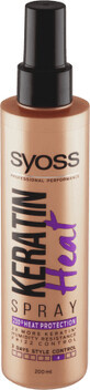 Syoss Keratin-Haarspray f&#252;r Hitzeschutz, 200 ml