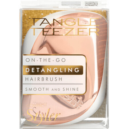 Tangle Teezer Haarbürste COMPACT STYLER ROSE GOLD/IVORY, 1 Stück