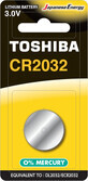 Toshiba Baterie cr2032 3.0V, 1 buc