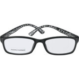 Visiomax Ochelari de citit negru mat/transparent +2,50, 1 buc