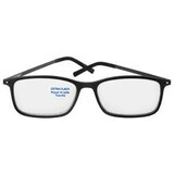 Visiomax Ochelari pentru citit ultra subțiri negru +2,0, 1 buc