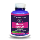 Detox Suplu, 120 capsule, Herbagetica