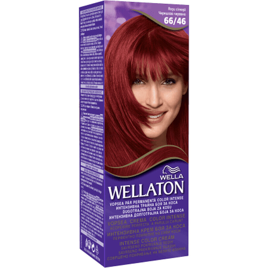 Wellaton Tintura permanente per capelli 66/46 rosso ciliegia, 1 pz