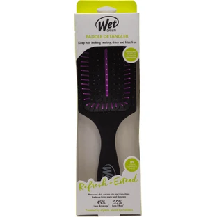 Wet Brush Perie de păr paddle infuzată cu cărbune, 1 buc