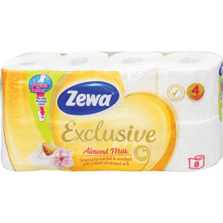 Zewa Toilettenpapier mit Mandelmilchduft, 8 Stück