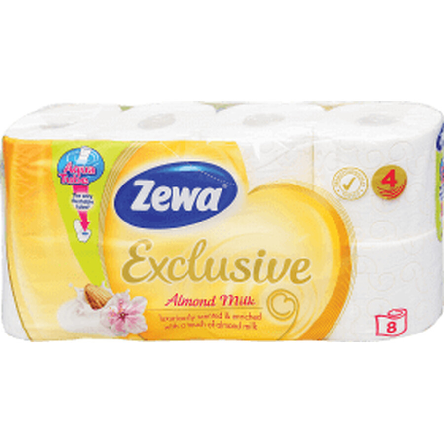 Zewa Toilettenpapier mit Mandelmilchduft, 8 Stück