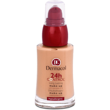 Dermacol 24H Control fond de ten cu Coenzima Q10  Nude 3, 30 ml