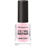 Dermacol Base coat 3in1 nail repair, 11 ml