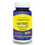 Detrix Vitamin D3 3000 IU, 60 Kapseln, Herbagetica