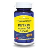 Detrix Vitamin D3 3000 IU, 60 Kapseln, Herbagetica